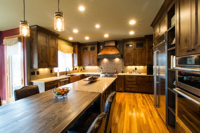 Rustic Kitchen Design Ideas Castle Pines, CO