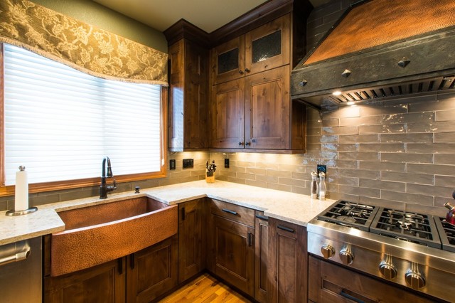 Rustic Kitchen Design Ideas Castle Pines, CO