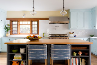 Craftsman-Inspired Gourmet Kitchen - Coldwell Banker Blue Matter