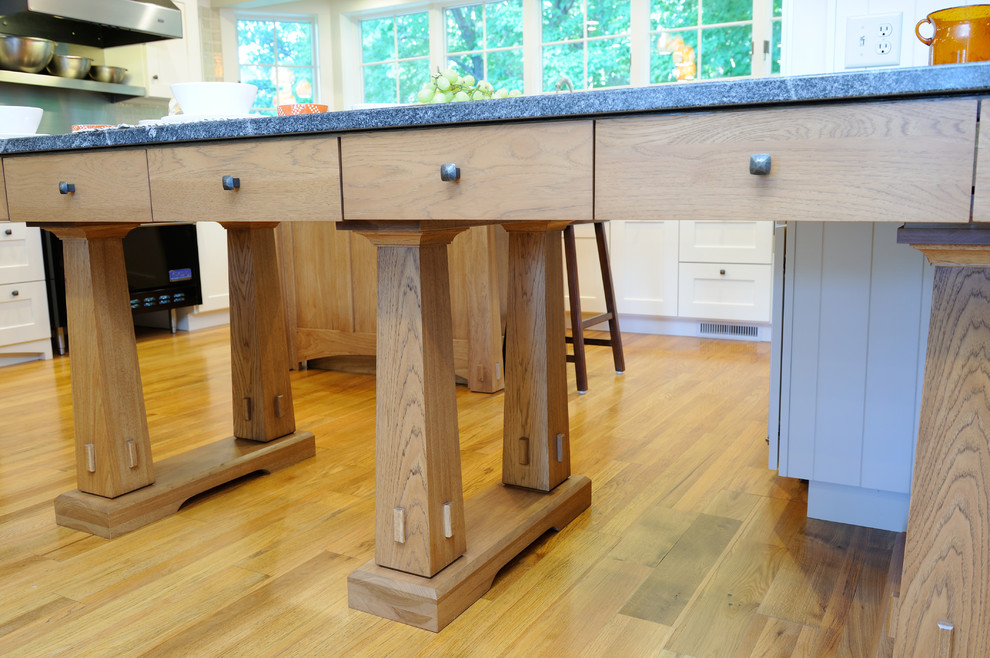 Craftsman kitchen with family table Craftsman Kitchen Grand