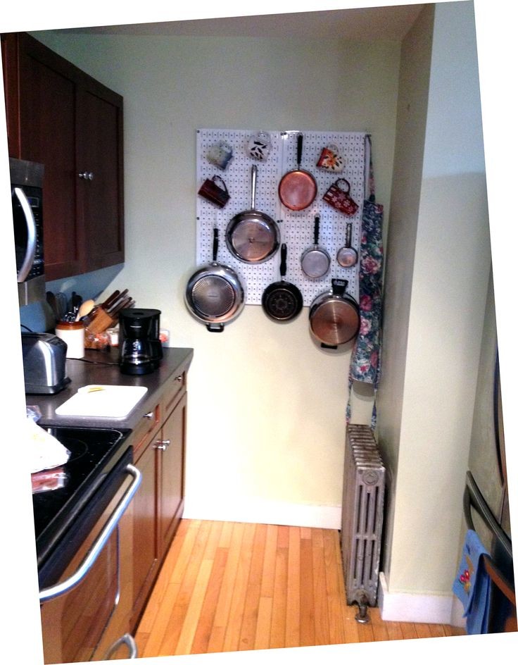 Cramped kitchen? No more space? No problem! Use Wall Control