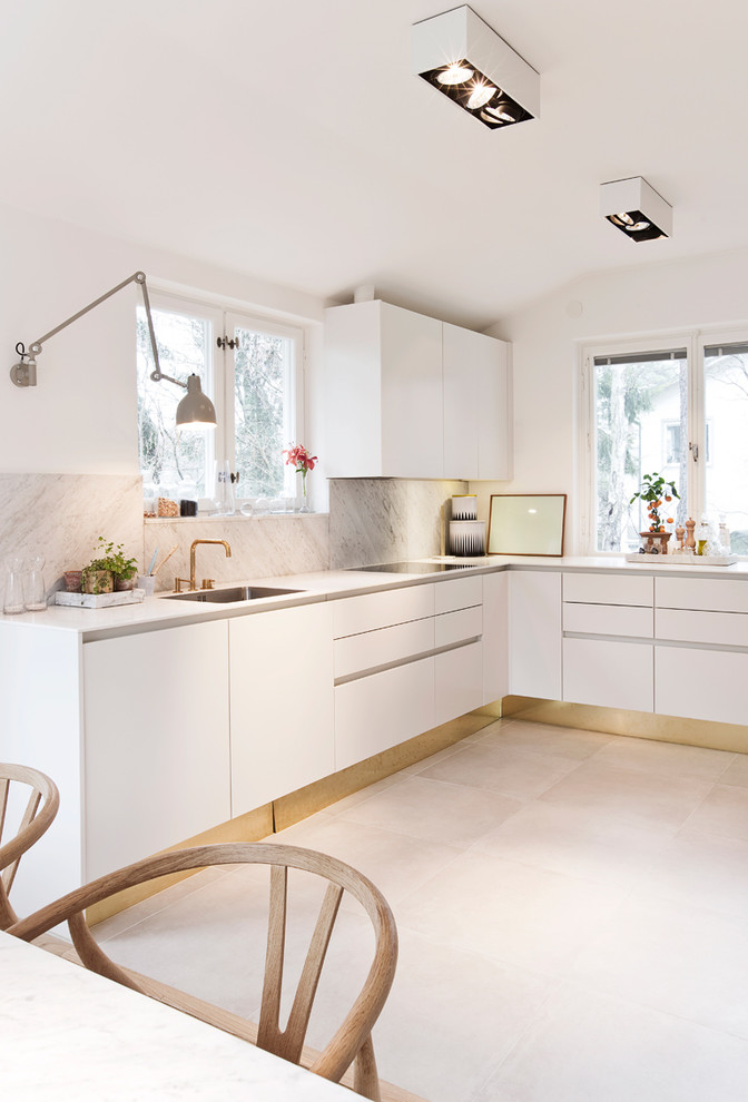 Design ideas for a scandi kitchen in Stockholm.