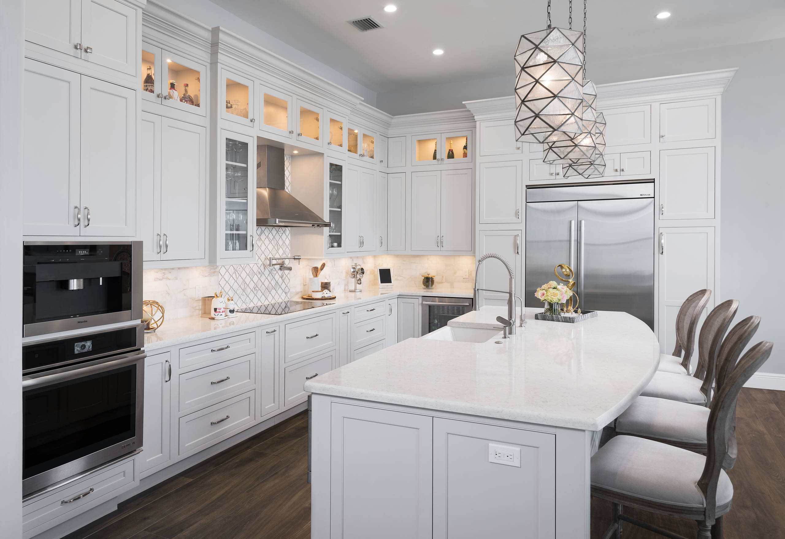 Crushed Ice Kitchen Ideas Photos Houzz