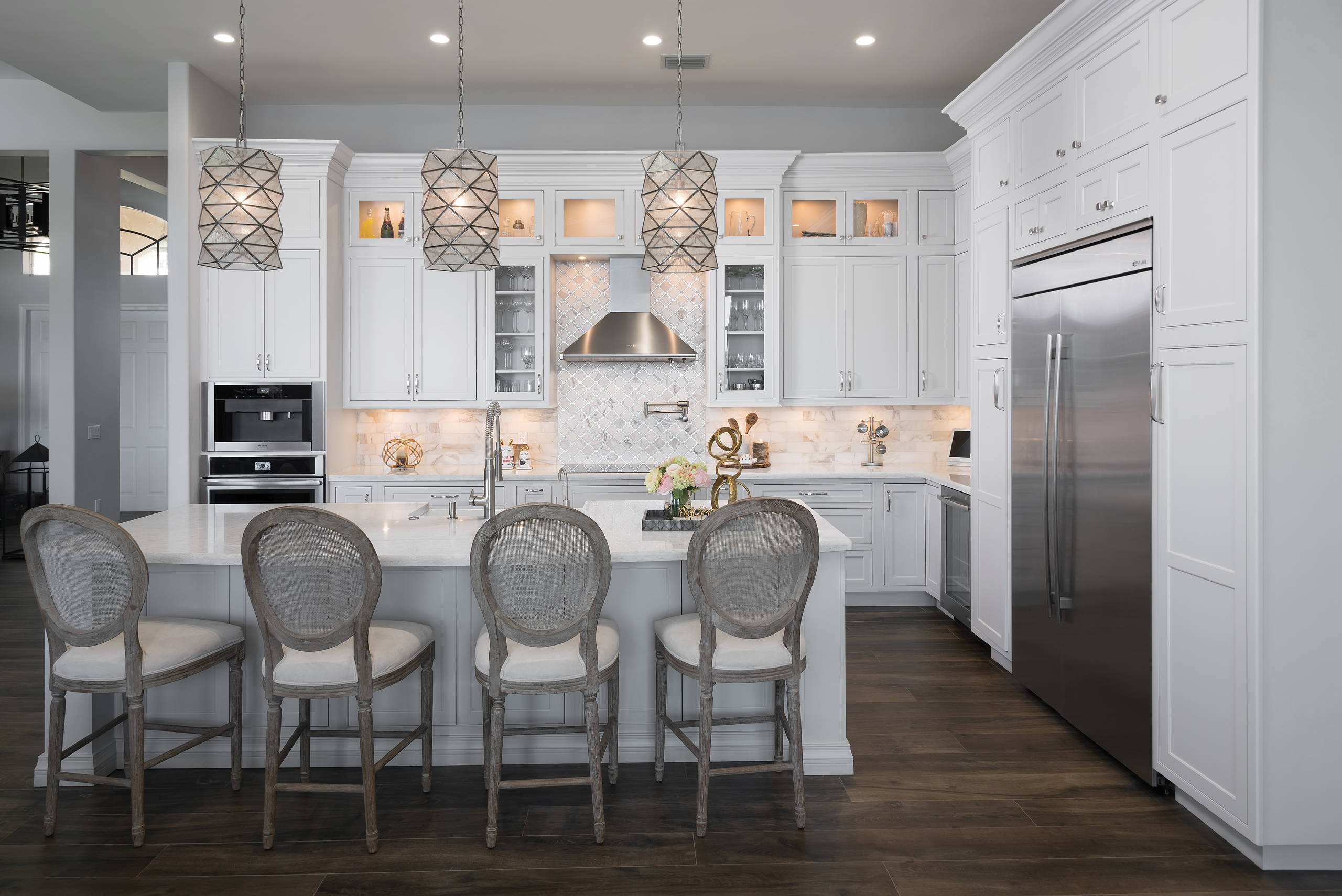 Crushed Ice Kitchen Ideas Photos Houzz