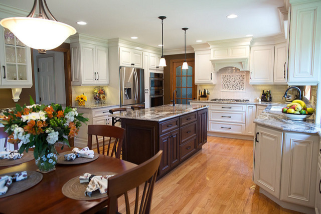 This is an example of a classic kitchen.
