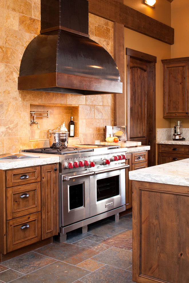 Custom 1 Traditional Kitchen Albuquerque by Aspen Design Studio