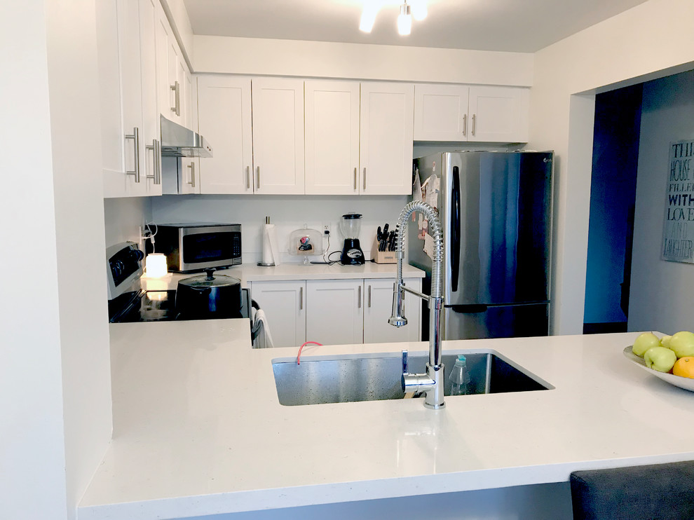 Custom Cabinet Refacing Modern Kitchen Toronto By Devix Kitchens Houzz Custom Cabinet Refacing Modern, Kitchen Cabinet Refacing Toronto
