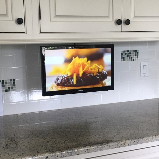 Custom TVs Kitchen New York by Vincent Designs, Inc. Houzz UK