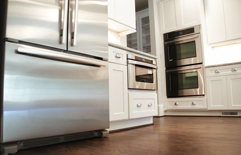 Custom Transitional Kitchen Atlanta by Bekaizen