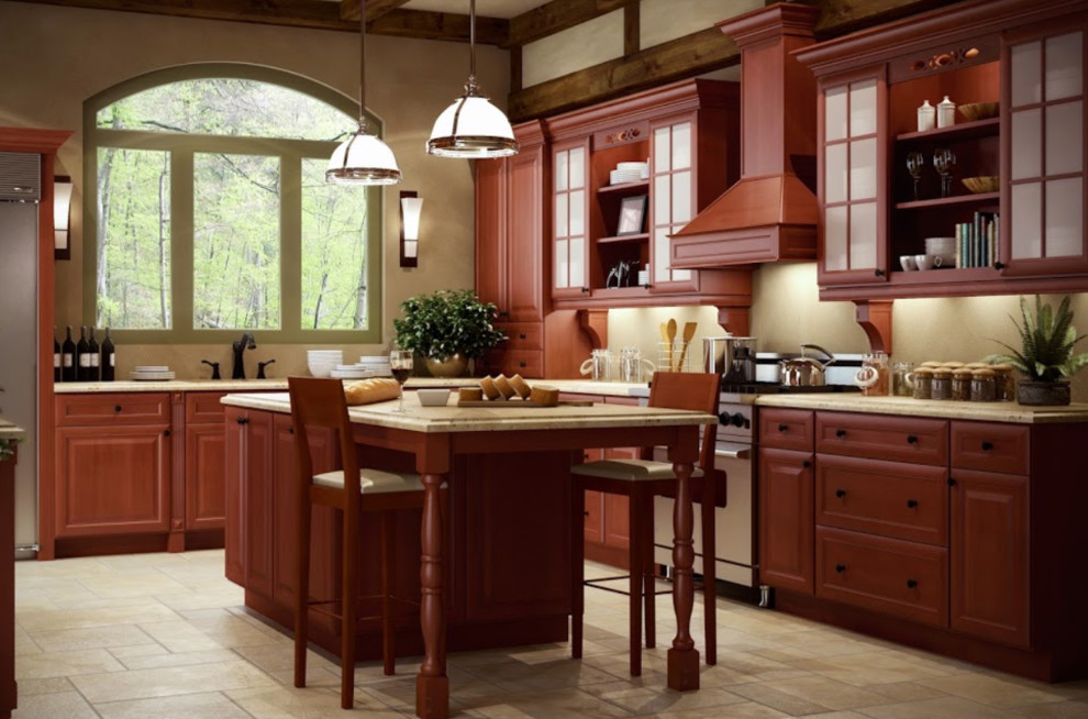 Custom Kitchen Deal Transitional Kitchen