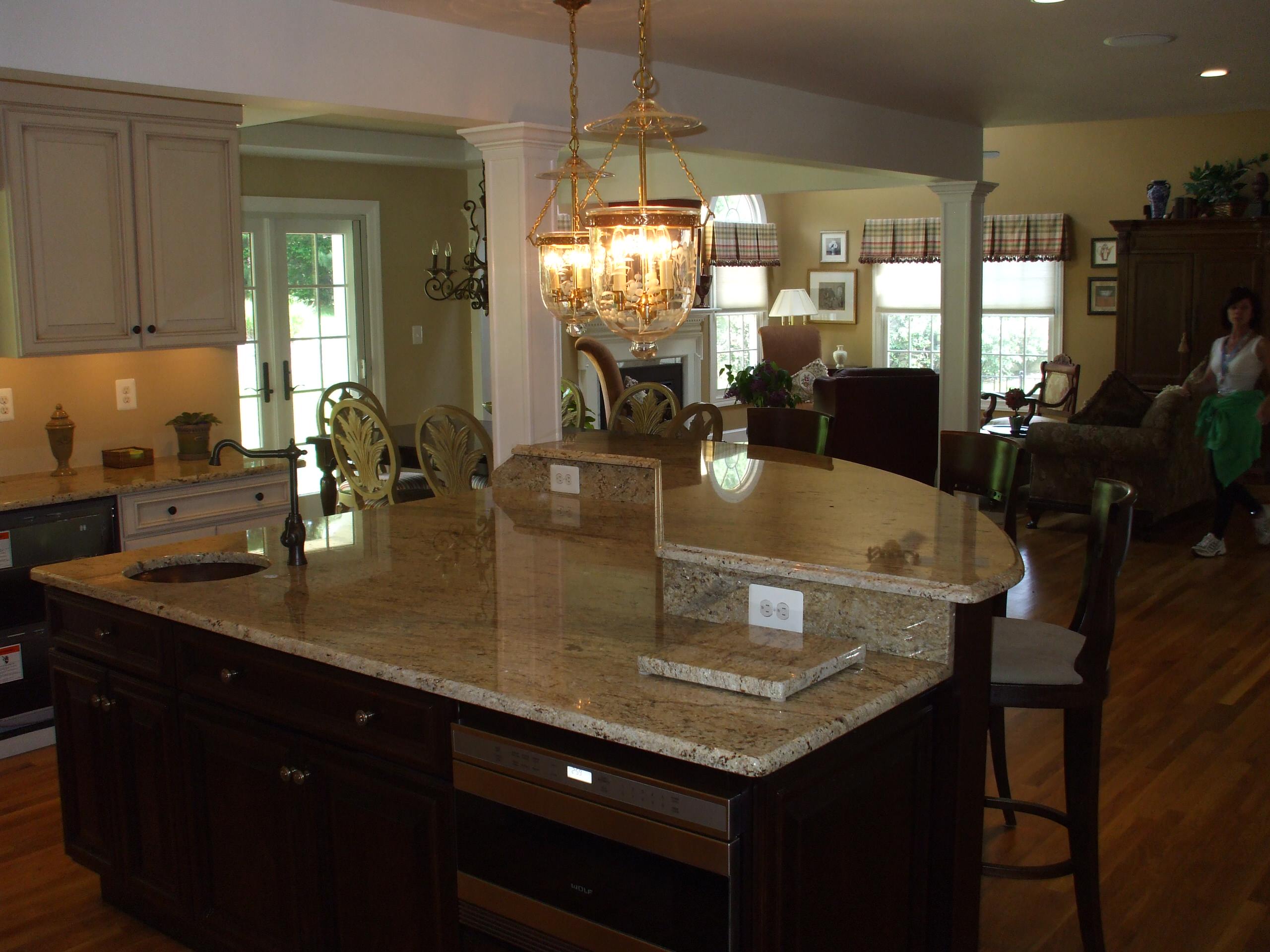 Pie Shaped Kitchen Island imgplumtree