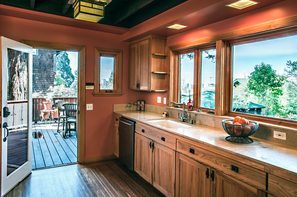 Custom Casement Windows Traditional Kitchen San Francisco by