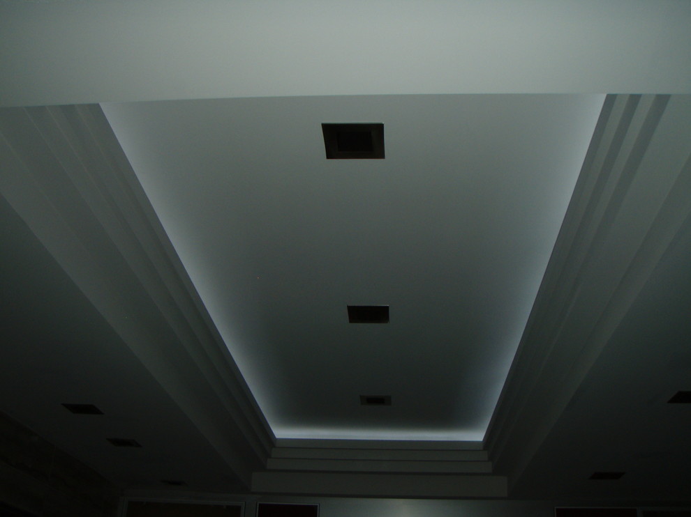 Custom Ceiling Details Plus Led Cove Lighting Contemporary Kitchen Hawaii By User Houzz - Cove Light Vs False Ceiling