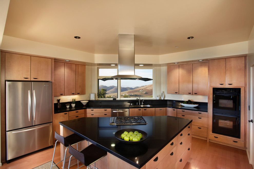 Custom Central California Home - Contemporary - Kitchen ...