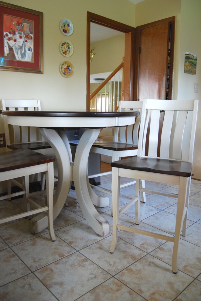 Custom Designed Hi-Top Table - Farmhouse - Kitchen - Cleveland - by ...