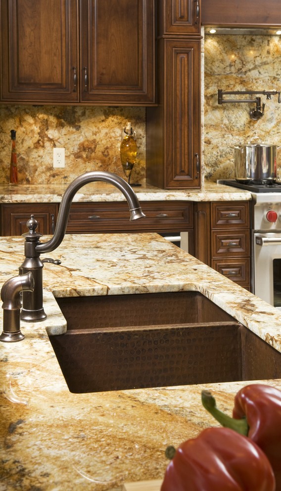 Custom Glazed Cherry Kitchen Traditional Kitchen Ottawa by