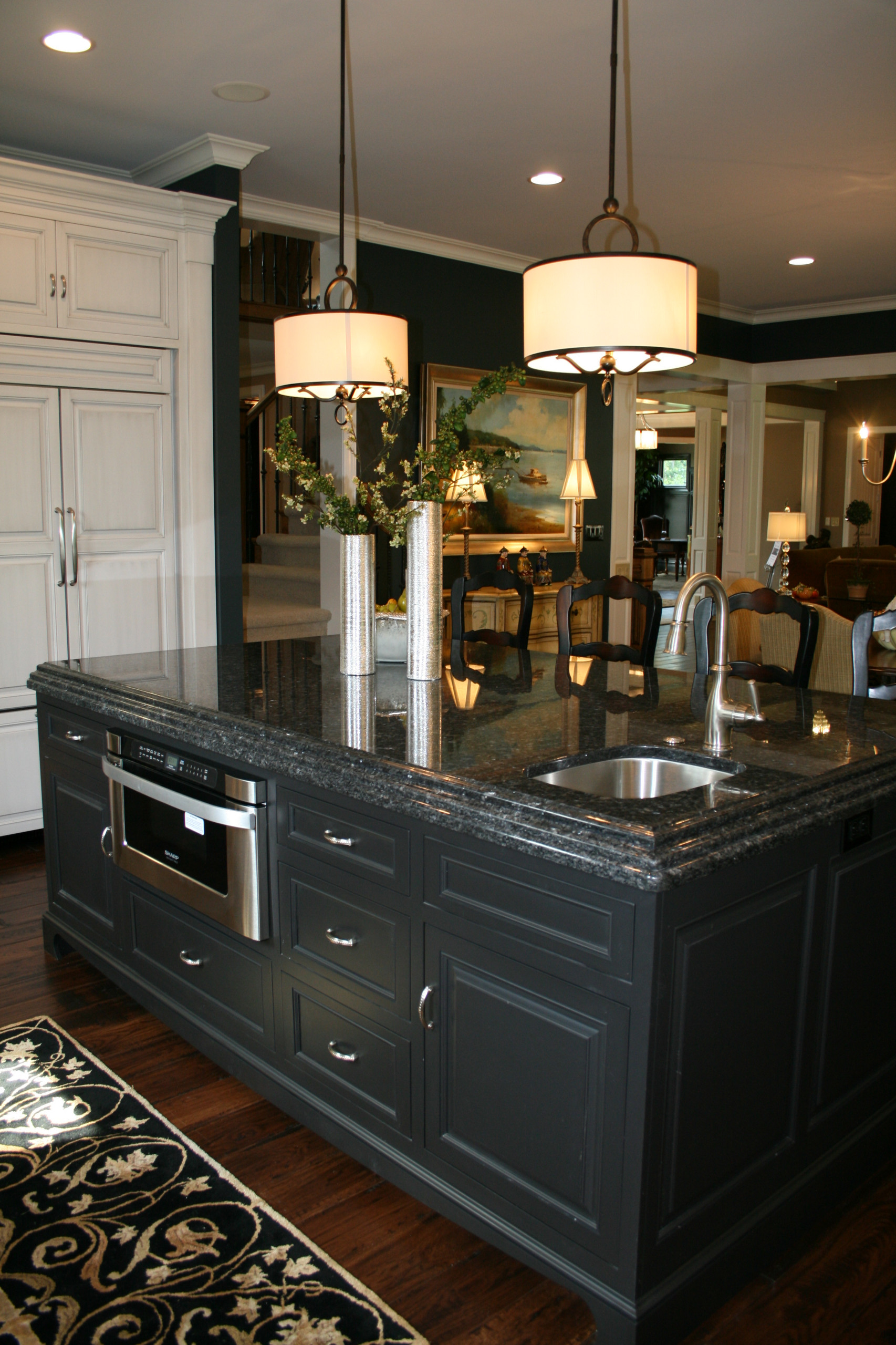 Scottsdale Traditional Kitchen, Taj Mahal Island - Traditional - Kitchen -  Phoenix - by Chisel Marble & Granite