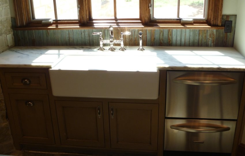 Custom home build with horse stables in Flower Mound, TX Rustic