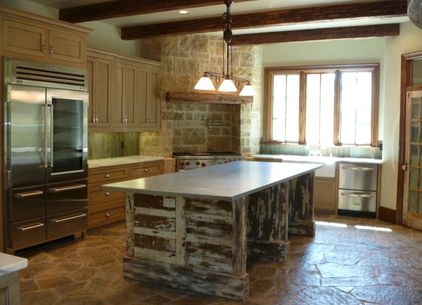 Custom home build with horse stables in Flower Mound, TX Rustic