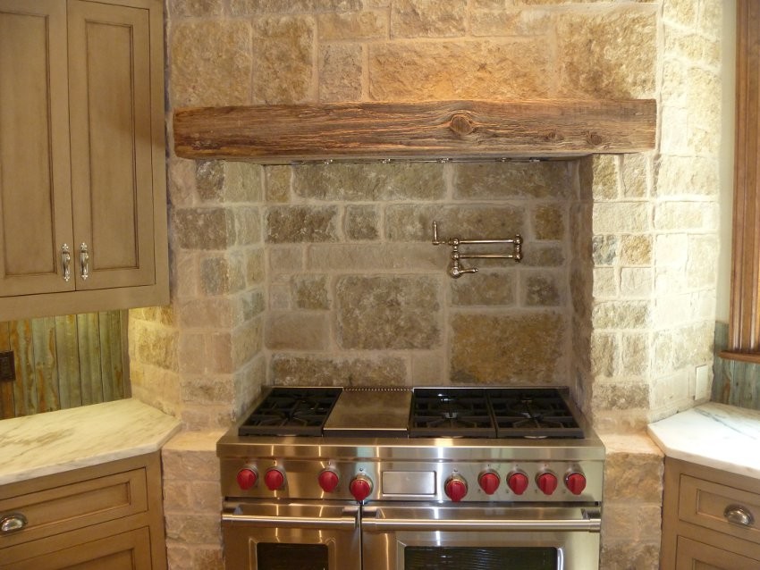 Custom home build with horse stables in Flower Mound, TX Rustic