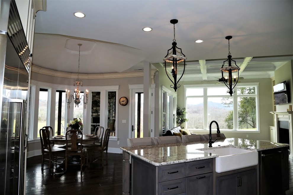 Custom Home Traditional Kitchen Nashville by C. Laney and Sons