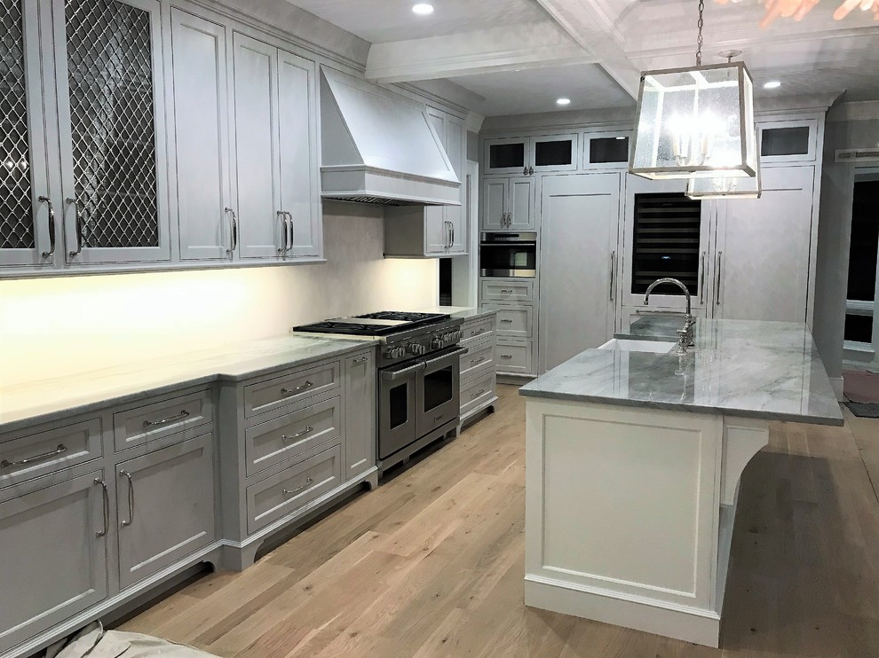 Custom Home in Newburyport, MA Traditional Kitchen Boston by