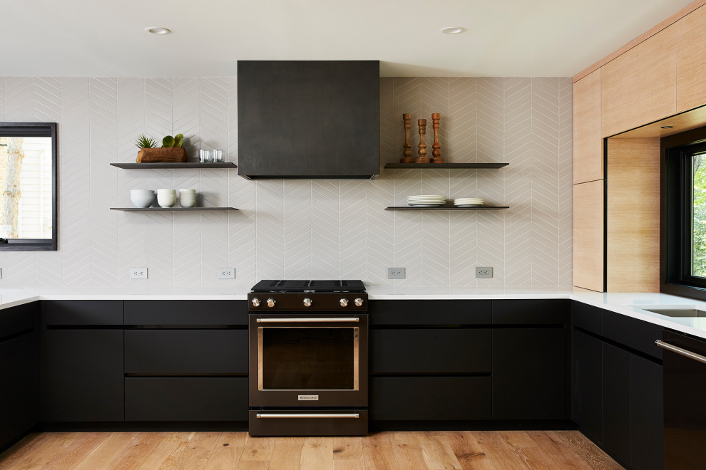 Custom Kitchen Range Hoods Modern Kitchen Minneapolis by Bauer