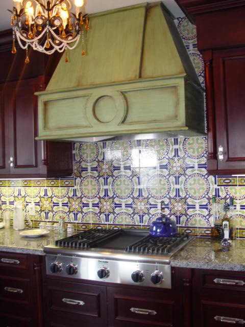 Inspiration for a mediterranean kitchen remodel in Other