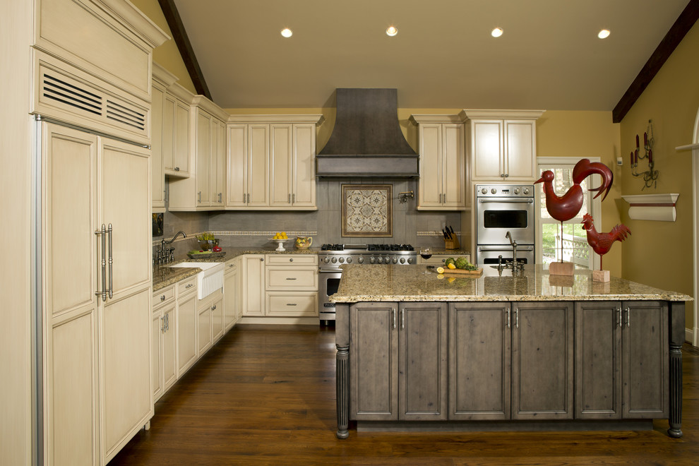 Custom Knotty Alder Kitchen - Traditional - Kitchen - DC Metro - by ...