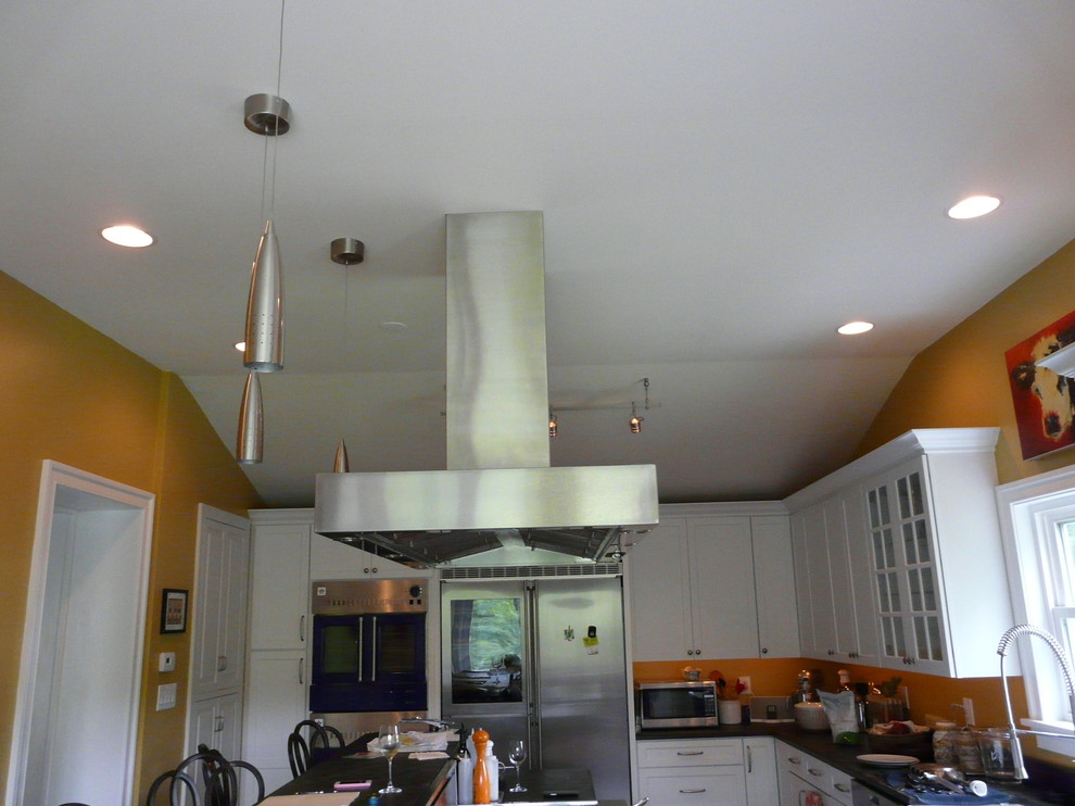 Custom Manhattan Island Hood Modern Kitchen Philadelphia by
