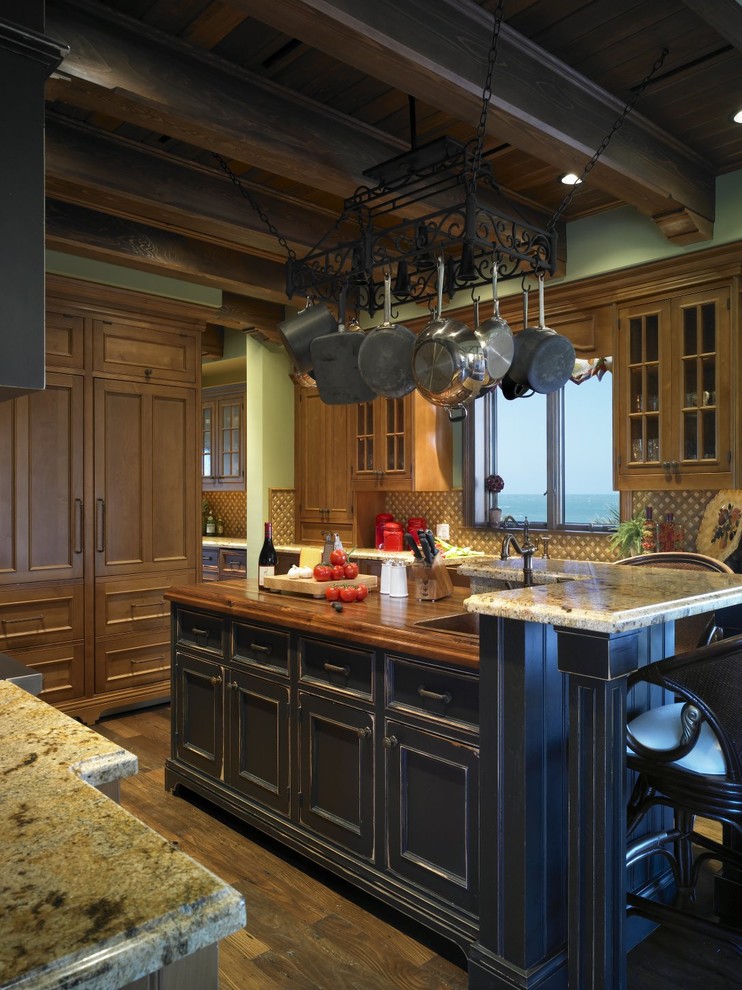 Custom Oceanfront Home Transitional Kitchen Miami by Scales