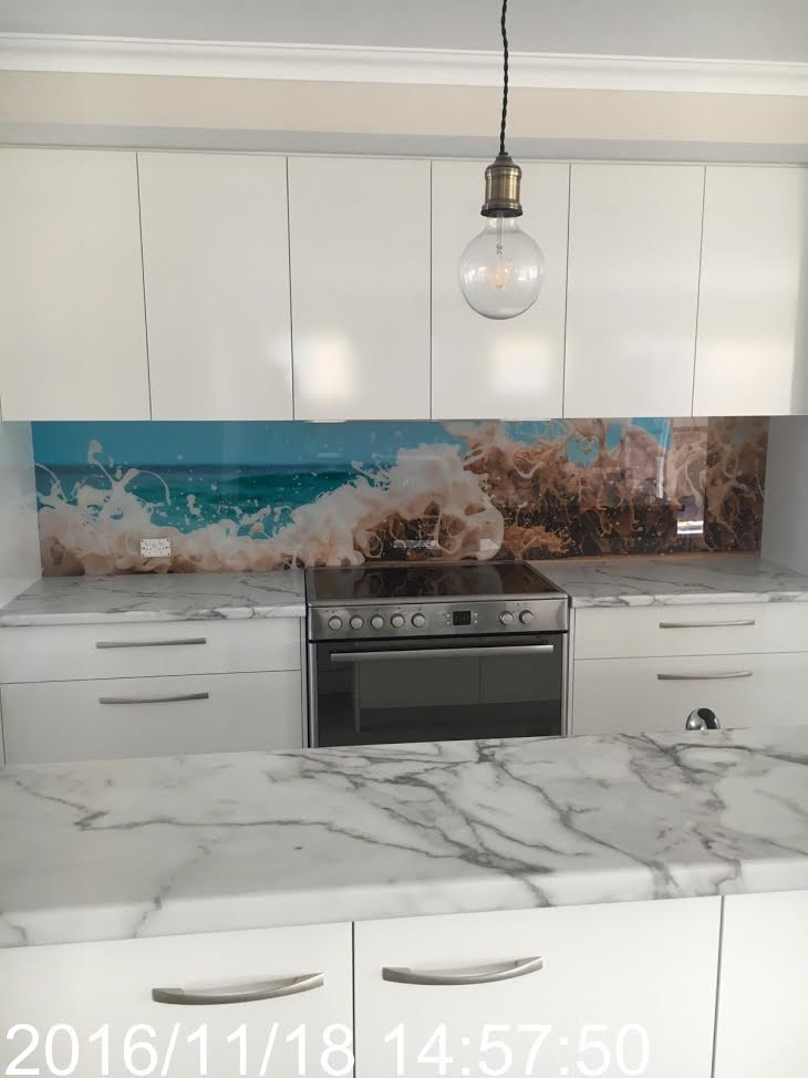 Custom Printed Acrylic Splashback Kitchen Melbourne by Innovative