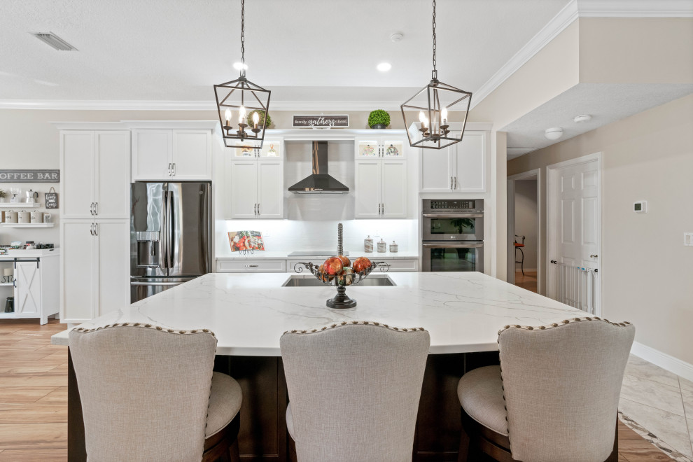 Custom Transitional Kitchen Transitional Kitchen Other by FDR