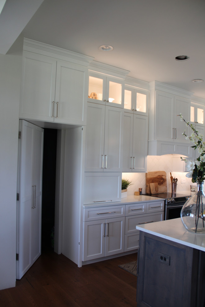 St Louis Kitchen Renovation Time Frame Reference: Custom Two Tone Kitchen Transitional Kitchen St Louis