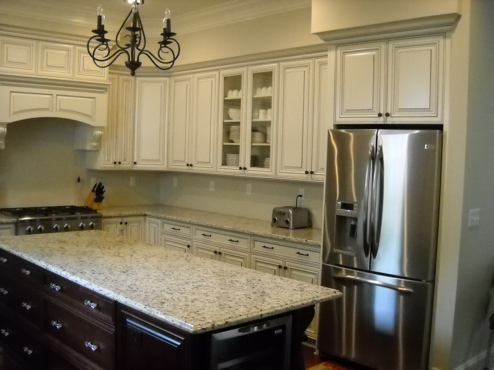 Custom White Kitchen Traditional Kitchen New Orleans