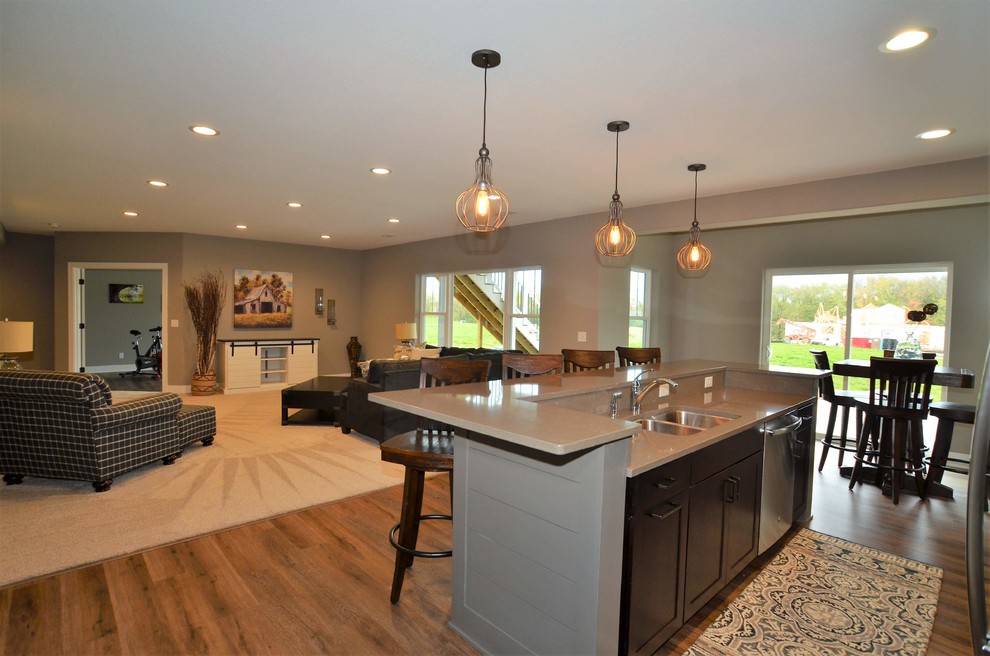 Cypress at Hidden Hills Modern Kitchen Milwaukee by NuPath Homes Houzz