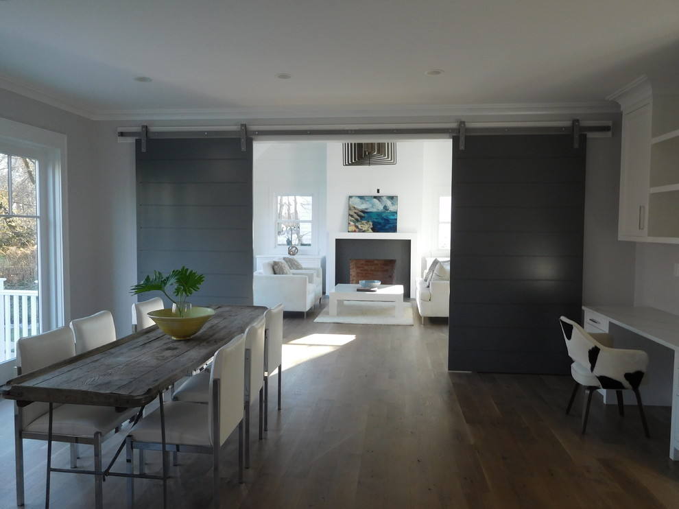 Darien Modern under construction Modern Kitchen New York by