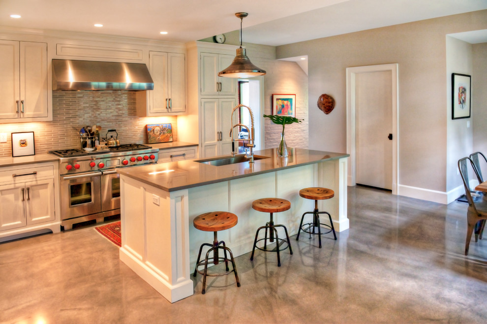 Darien Reconstruction - Contemporary - Kitchen - New York ...