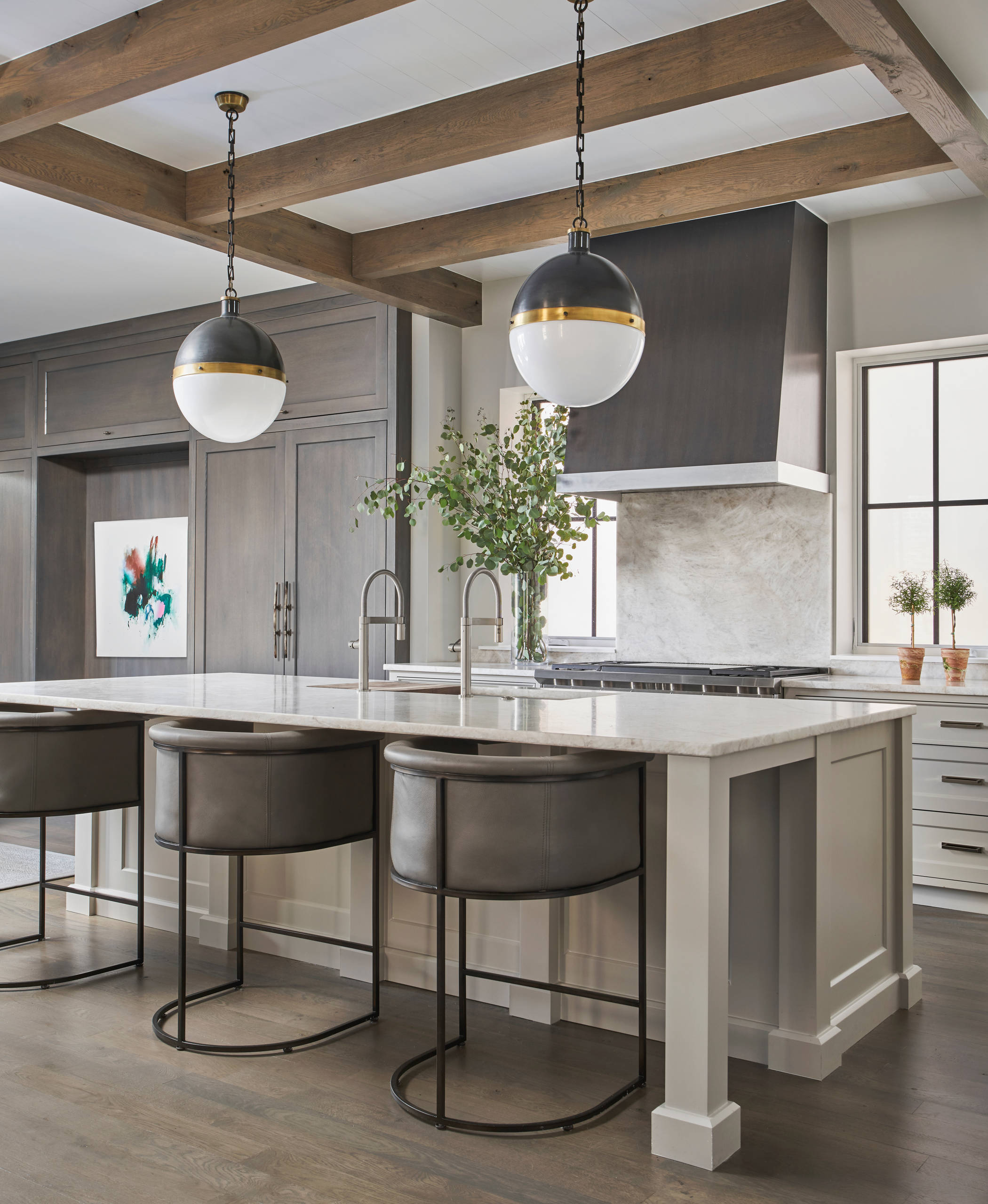 75 Beautiful Contemporary Kitchen With Shaker Cabinets Pictures Ideas July 2021 Houzz