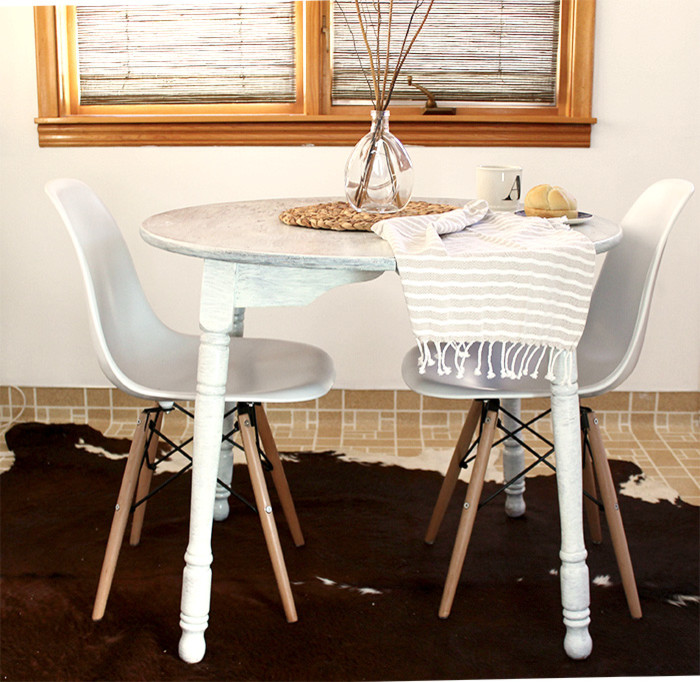 Dated San Fran Kitchen Gets Textural Makeover with Bamboo Shades