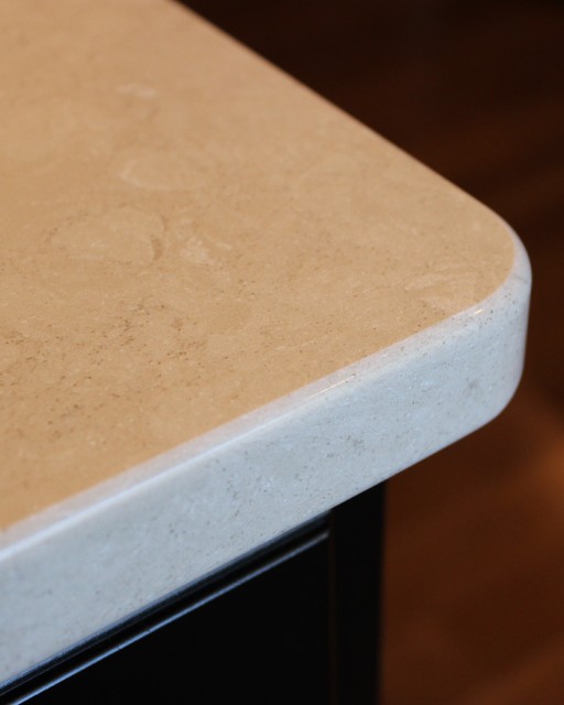 Davenport Iowa Kitchen Remodel With Wall Removed and Large Island