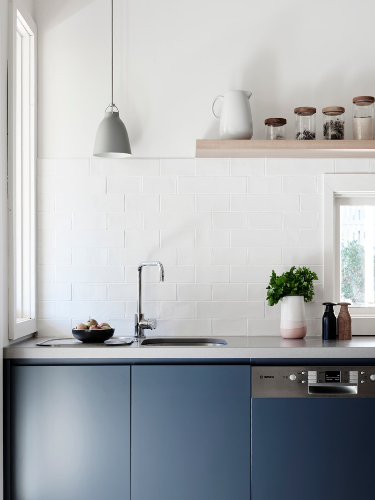 Inspiration for a scandi kitchen in Melbourne.