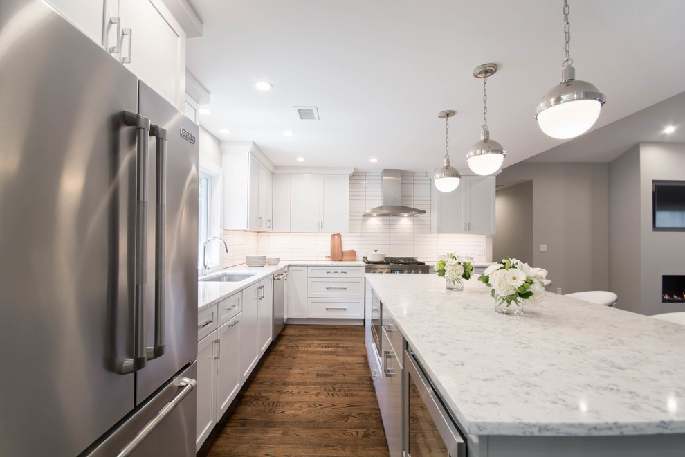 Dean Estates Cranston, RI Kitchen Dining Living Remodel