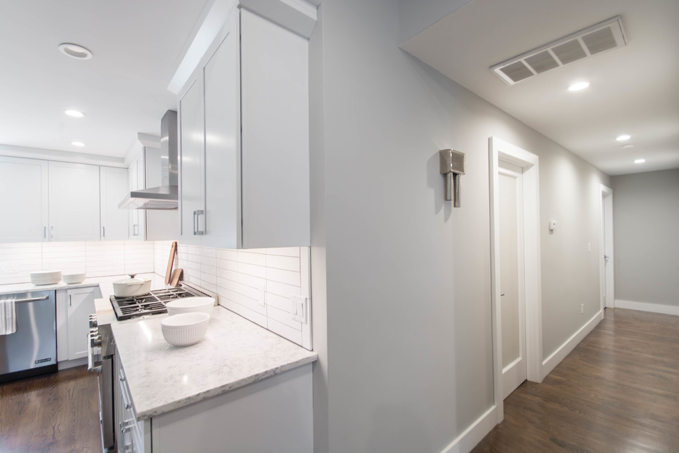 Dean Estates Cranston, RI Kitchen Dining Living Remodel