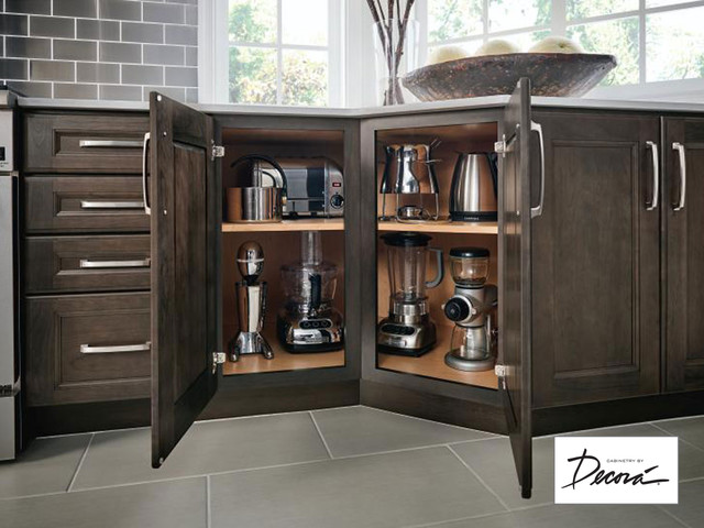 Corner Drawer Cabinet - Decora Cabinetry