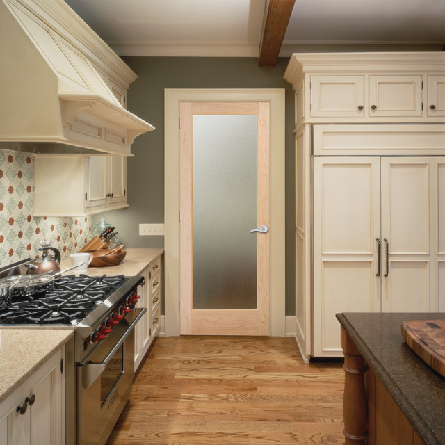 Decorative Glass Interior Doors Kitchen Other by HomeStory Doors