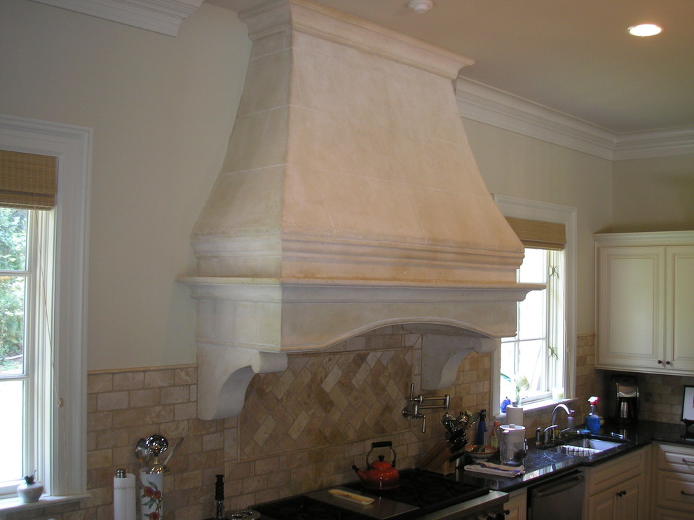 Decorative Stone Kitchen Hoods Mediterranean Kitchen Atlanta by Tuscan Stone Mantels Houzz