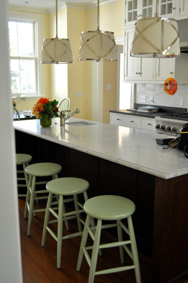 Dedham Precinct One Traditional Kitchen Boston by Christine Tuttle Design Houzz