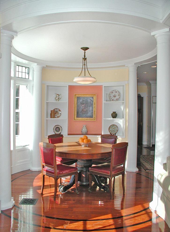 Photo of a classic dining room in Boston.