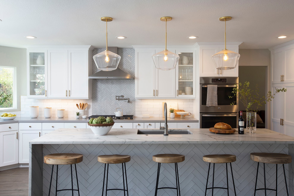 DeMellow Res. - Transitional - Kitchen - San Diego - by Berg ...